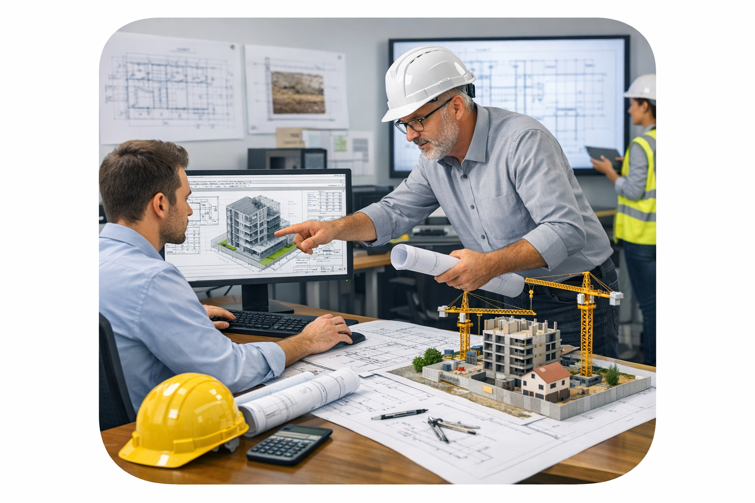 Bureau dtude Btp with Rounded Corners and White Background-1